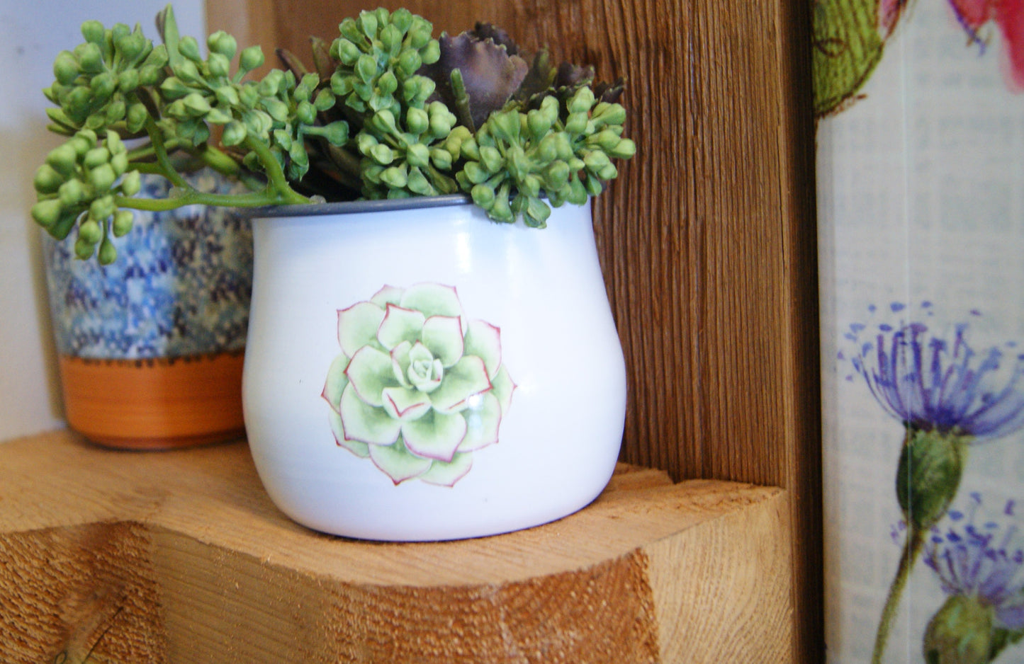 Planter- Mini Enamel