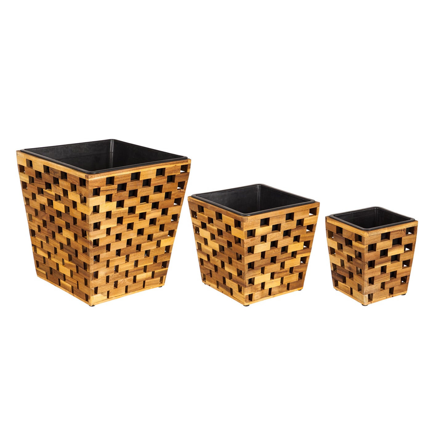 Planter- Acacia Woods, Square