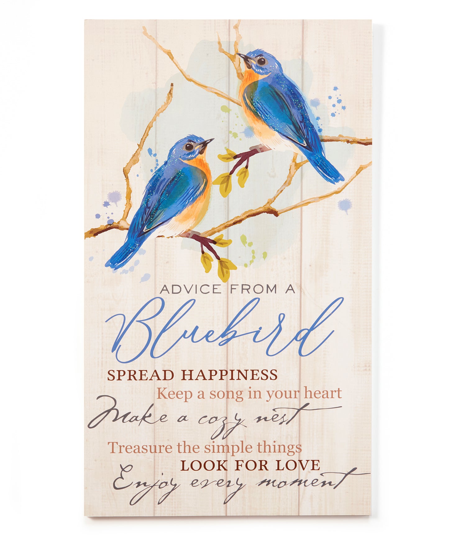 Wall Art- Bluebird Sentiment