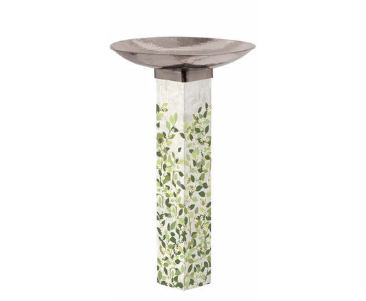 Birdbath- Art Pole, Jasmine