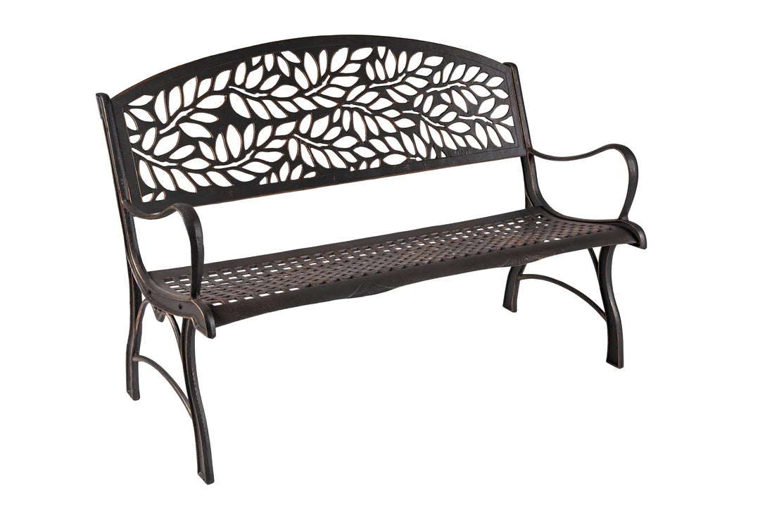 Bench, Cast Iron, Painted Sky