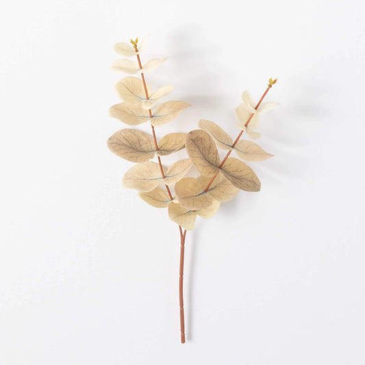 Faux, Floral Eucalyptus Pick