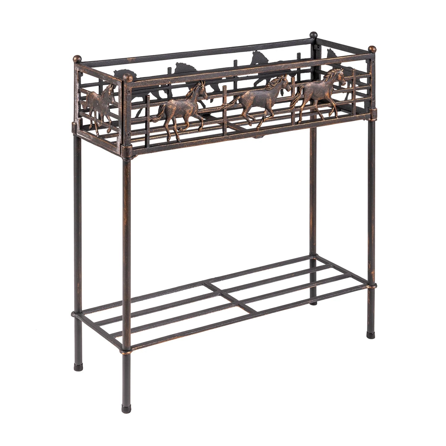 Plant Stand, Cast Iron, Standing (Painted Sky)
