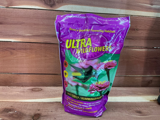Wildflower Seed Mix, Ultra Butterfly & Hummingbird Mix