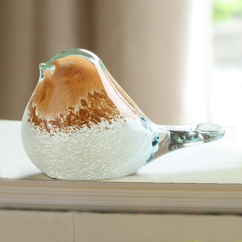 Sitter- Bird, Art Glass