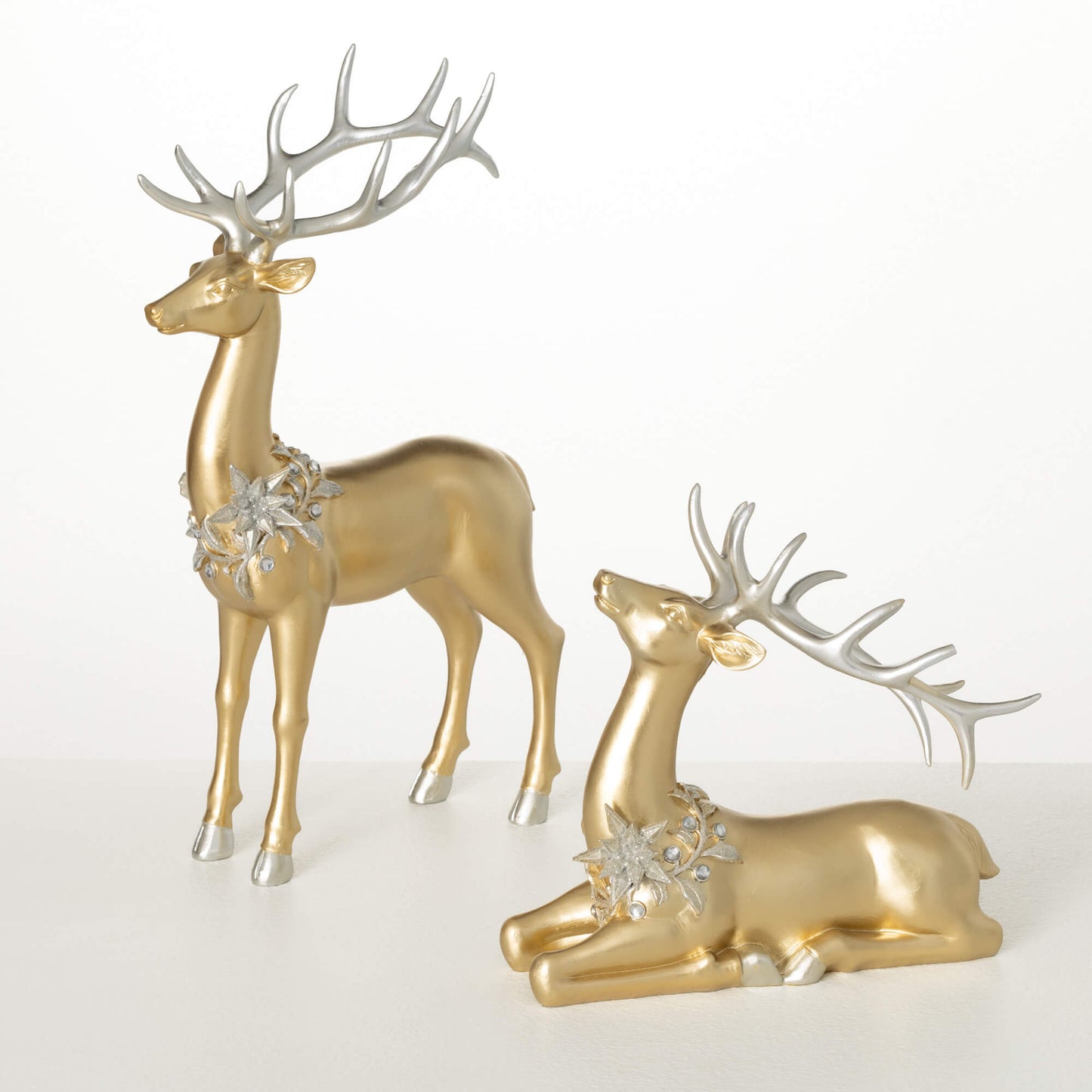 Sitter, Deer Silver & Gold