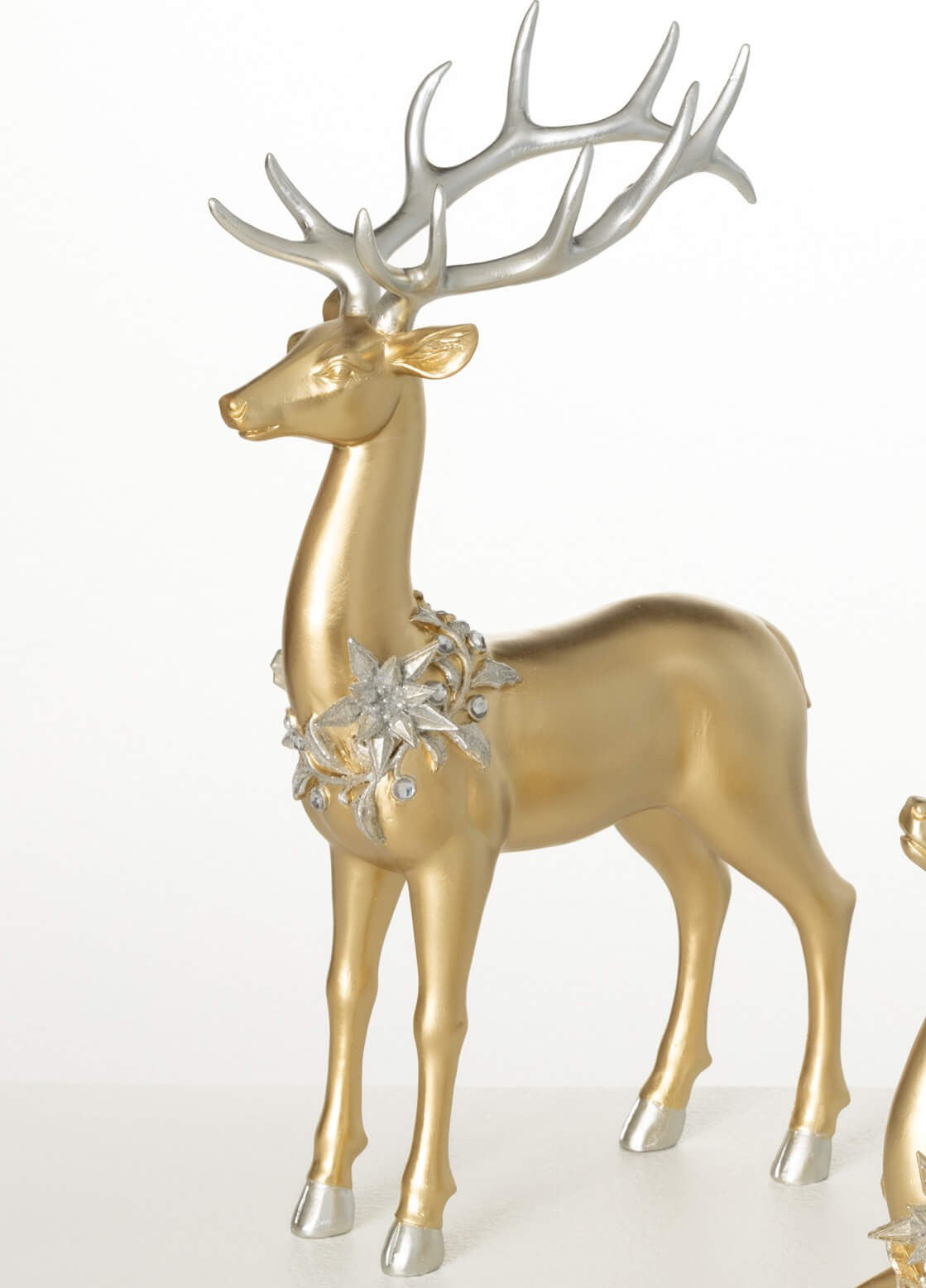 Sitter, Deer Silver & Gold