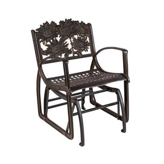 Chair, Cast Iron, Glider (Painted Sky)